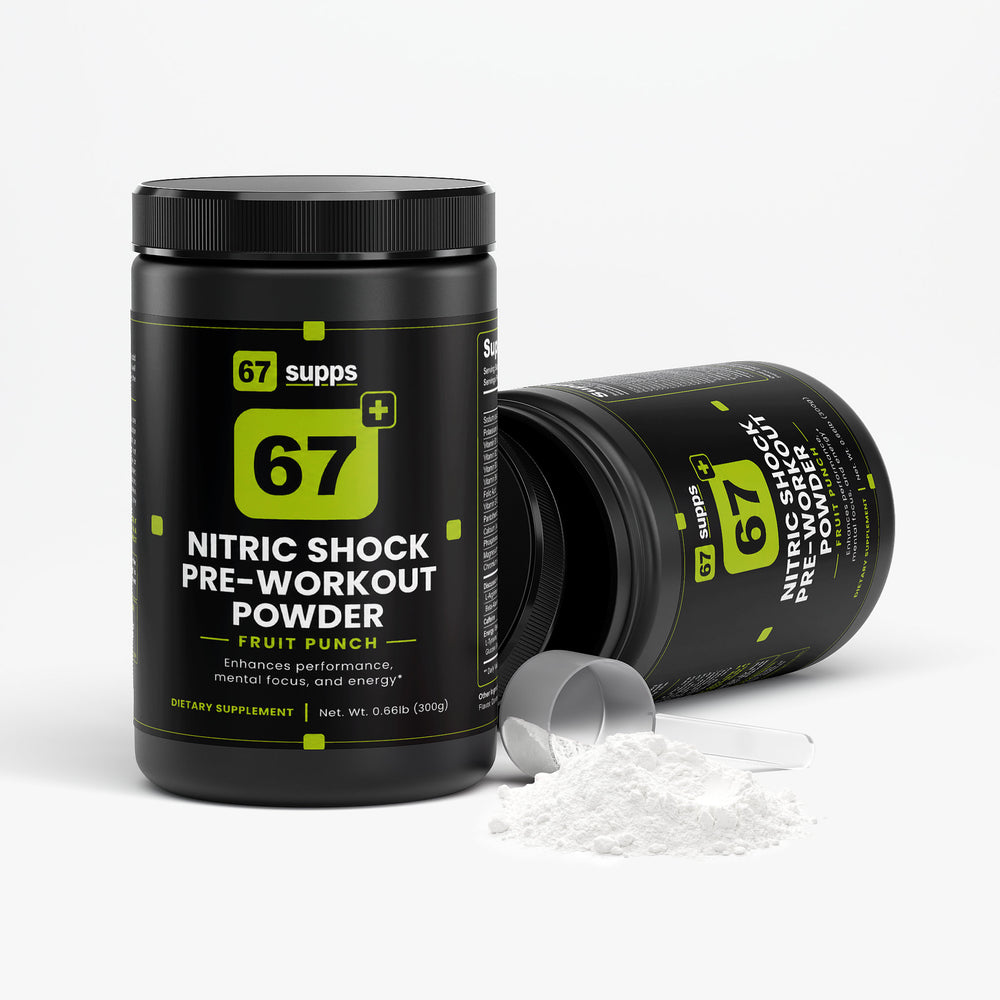 Nitric Shock Pre-Workout Powder (Fruit Punch)