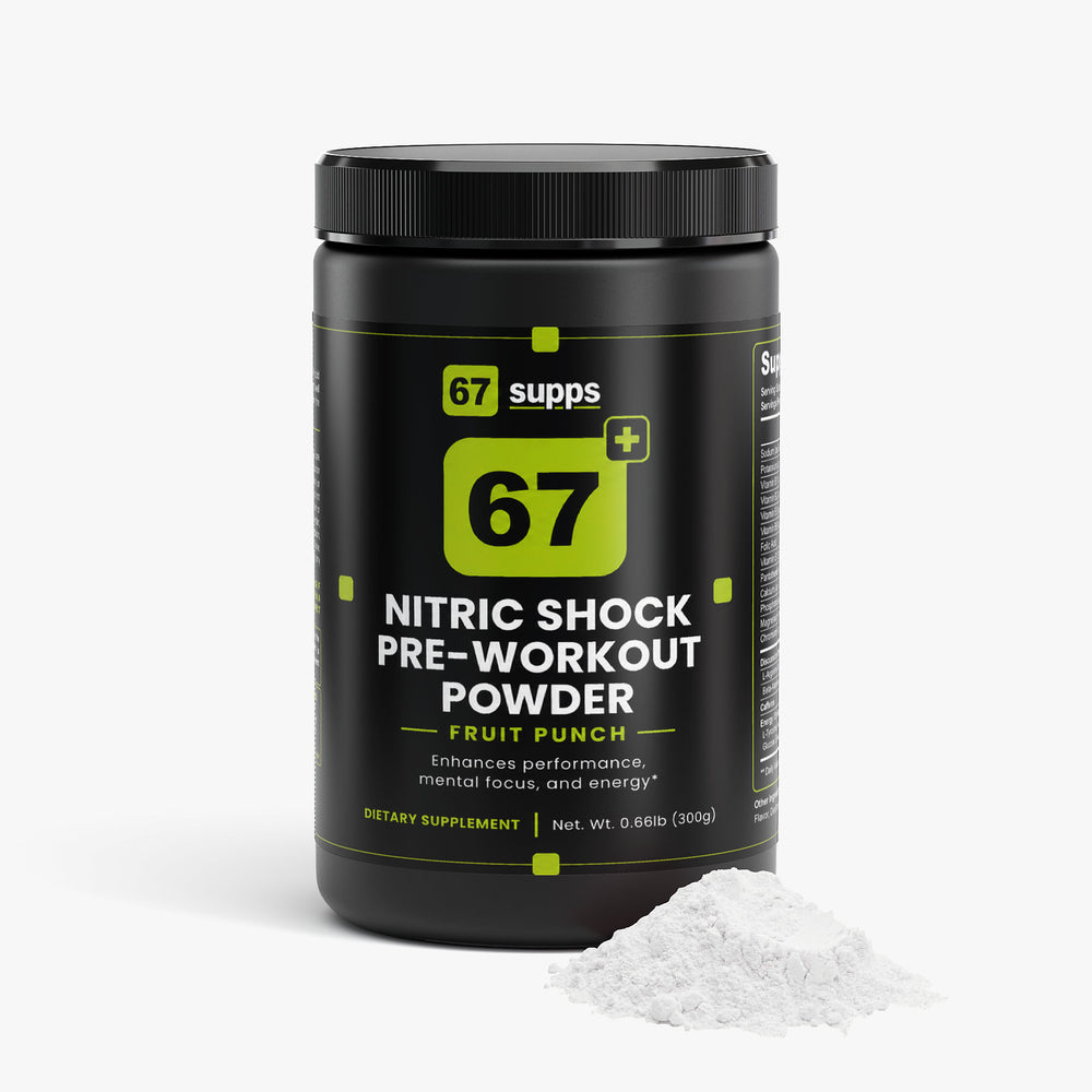 Nitric Shock Pre-Workout Powder (Fruit Punch)