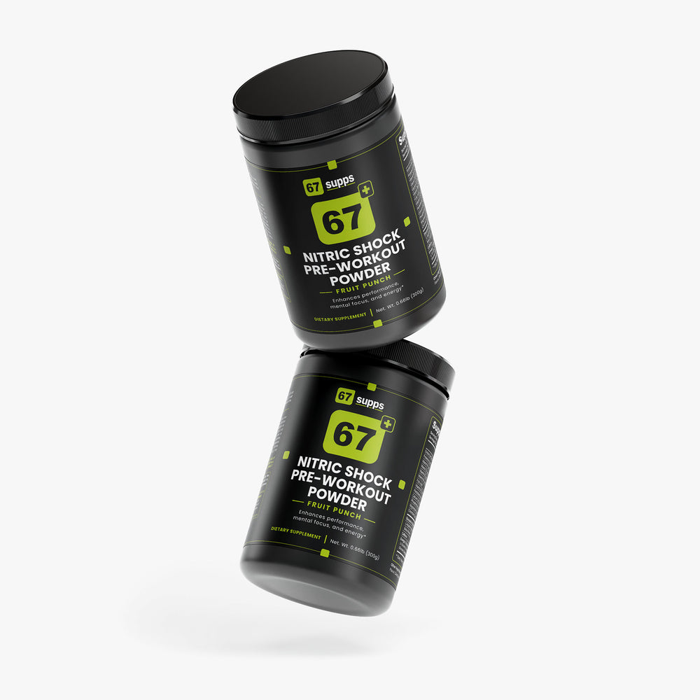 Nitric Shock Pre-Workout Powder (Fruit Punch)