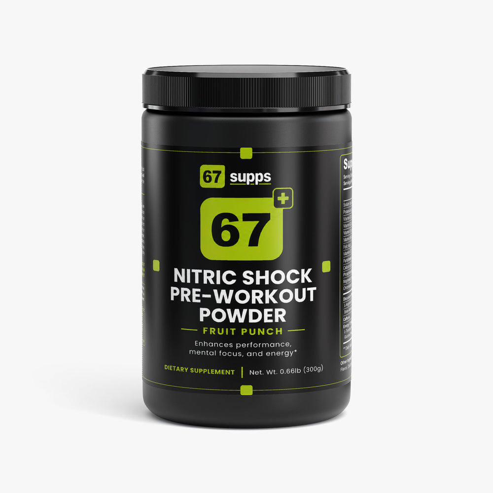 Nitric Shock Pre-Workout Powder (Fruit Punch)