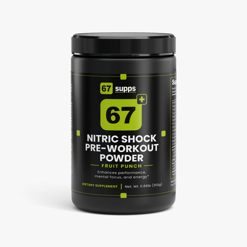 Nitric Shock Pre-Workout Powder (Fruit Punch)