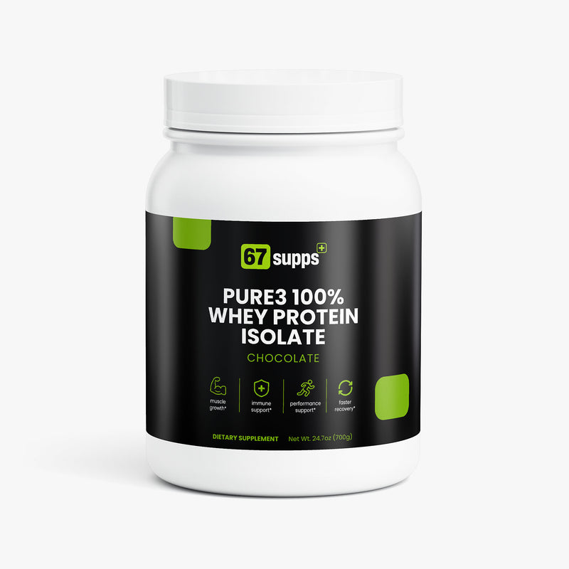 Pure3 100% Whey Protein Isolate (Chocolate)