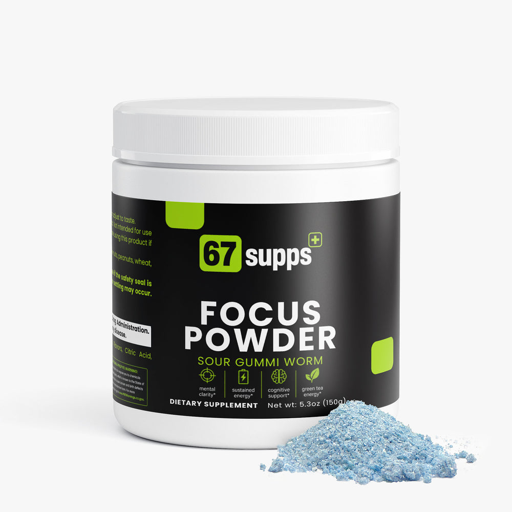 Focus Powder (Sour Gummi Worm)