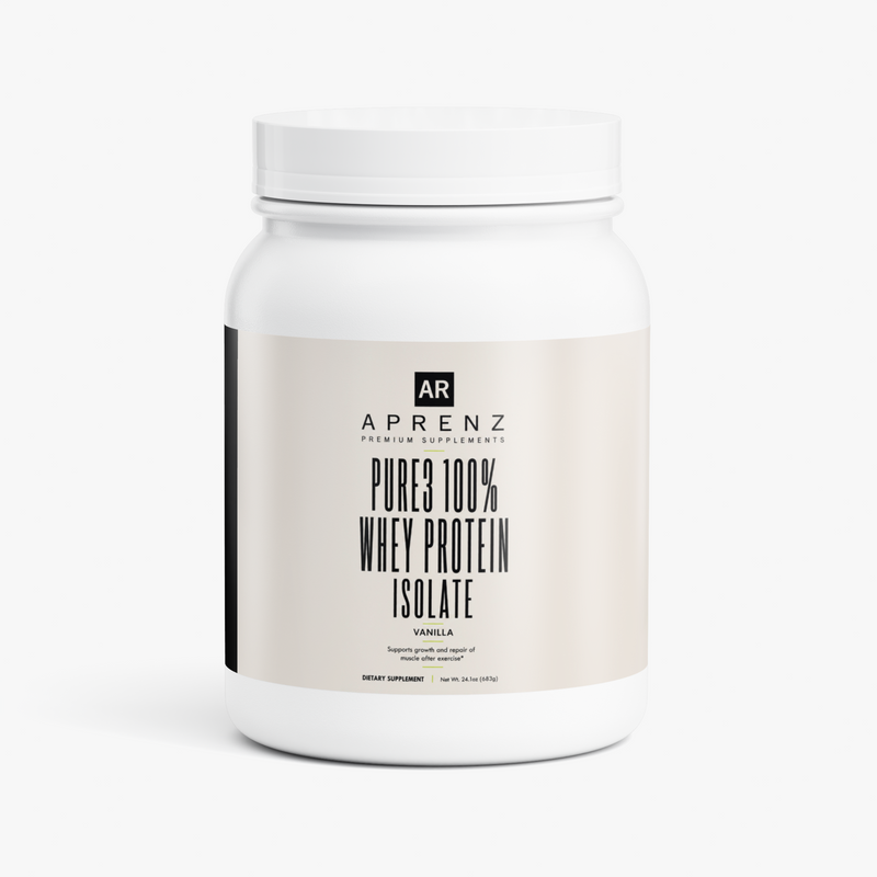 Pure3 100% Whey Protein Isolate (Vanilla)
