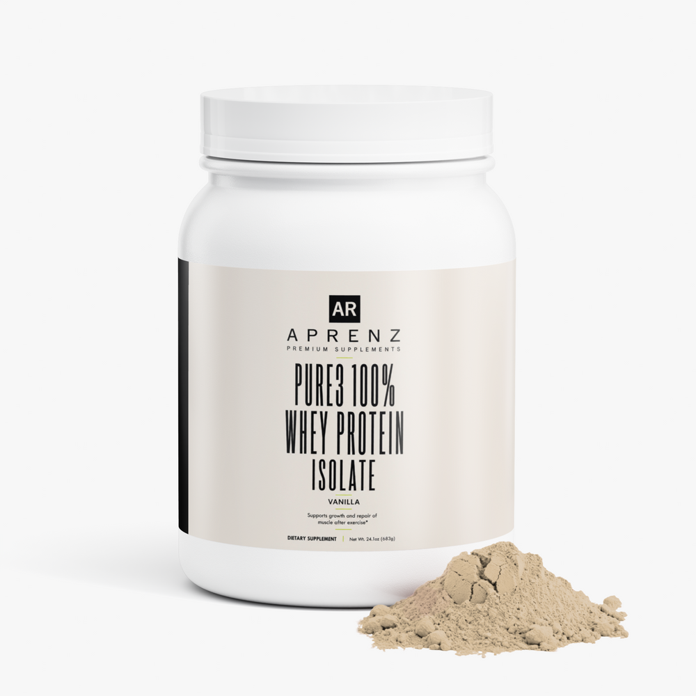 Pure3 100% Whey Protein Isolate (Vanilla)