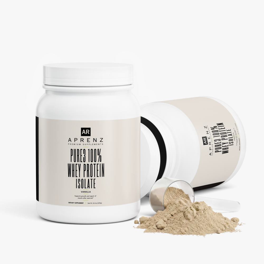 Pure3 100% Whey Protein Isolate (Vanilla)